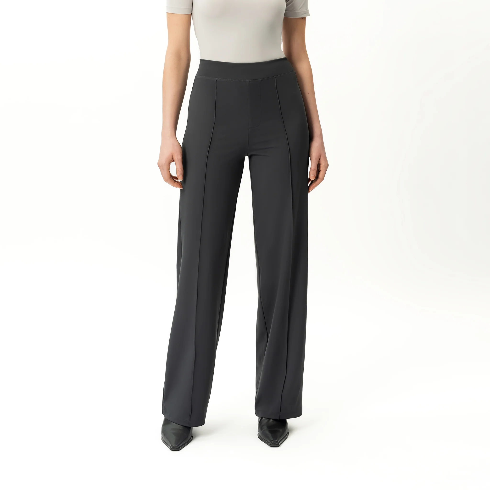 Asana Relaxed Front Crease Trouser