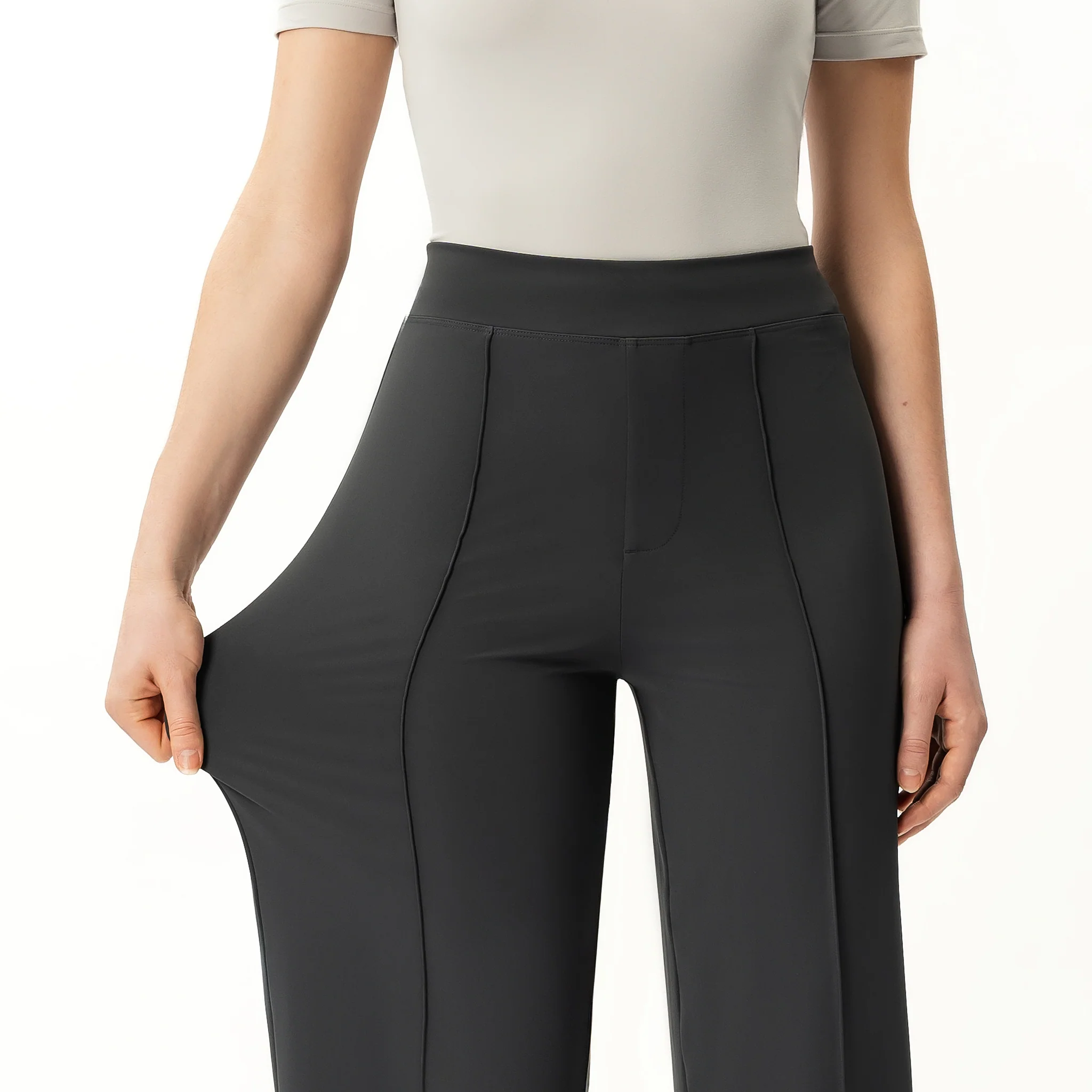 Asana Relaxed Front Crease Trouser - Image 3