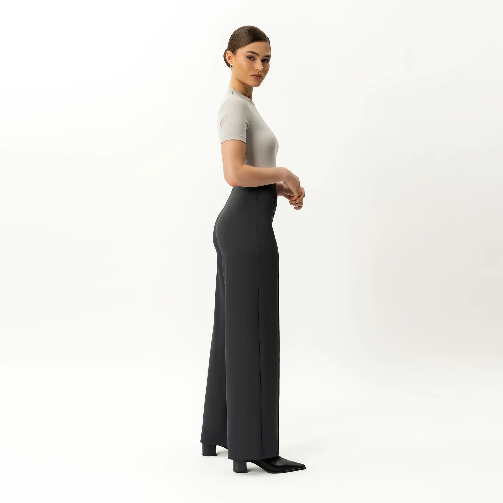 Asana Relaxed Front Crease Trouser - Image 5