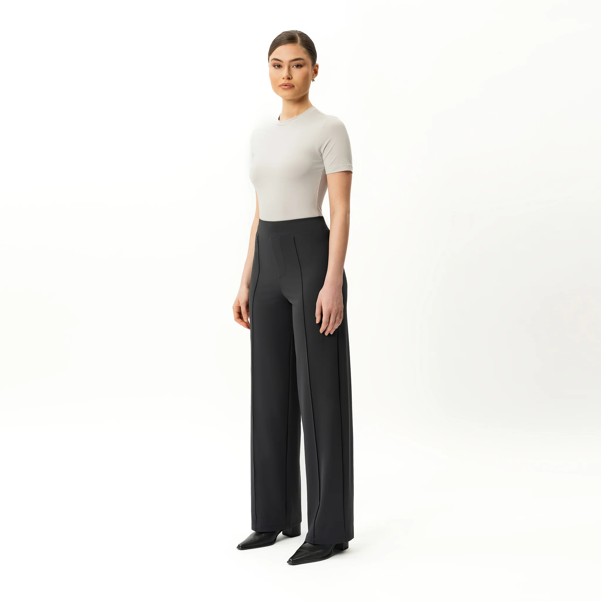 Asana Relaxed Front Crease Trouser - Image 6