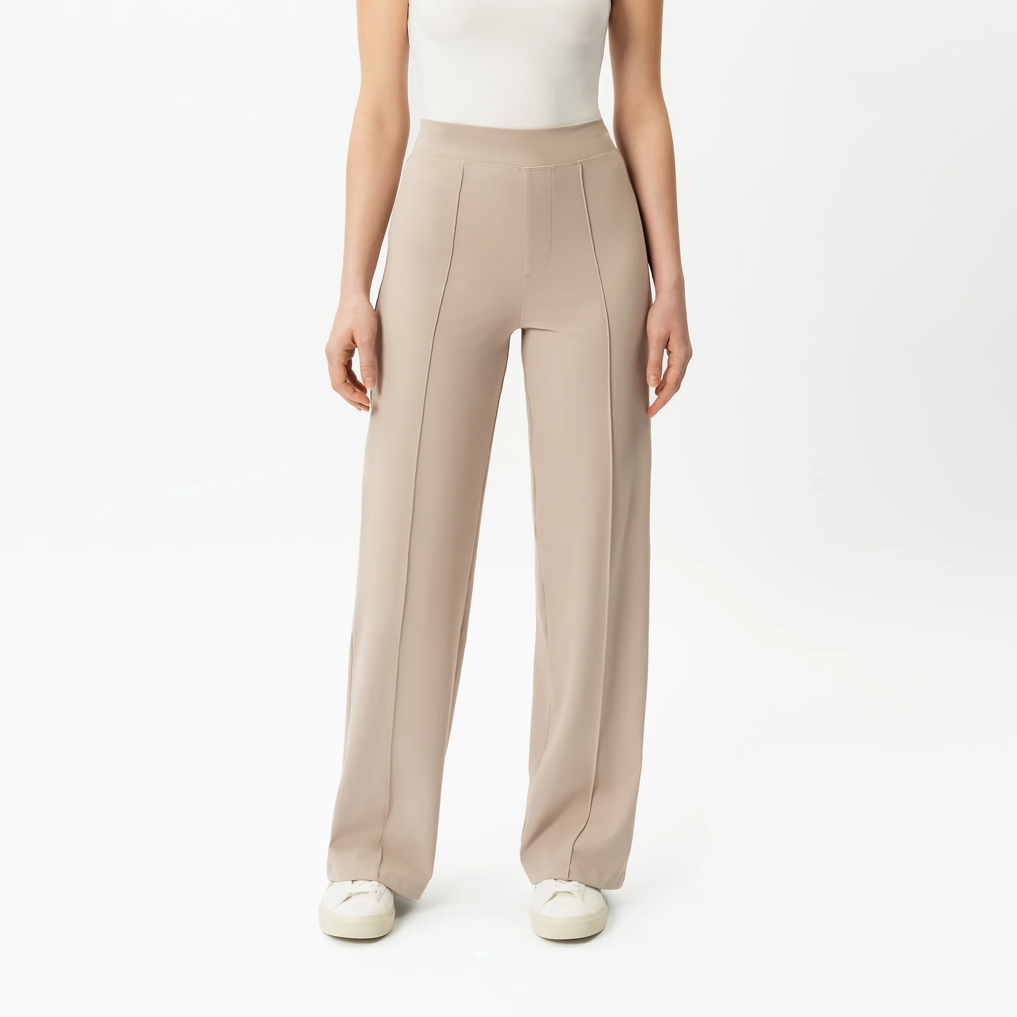 Asana Relaxed Front Crease Trouser