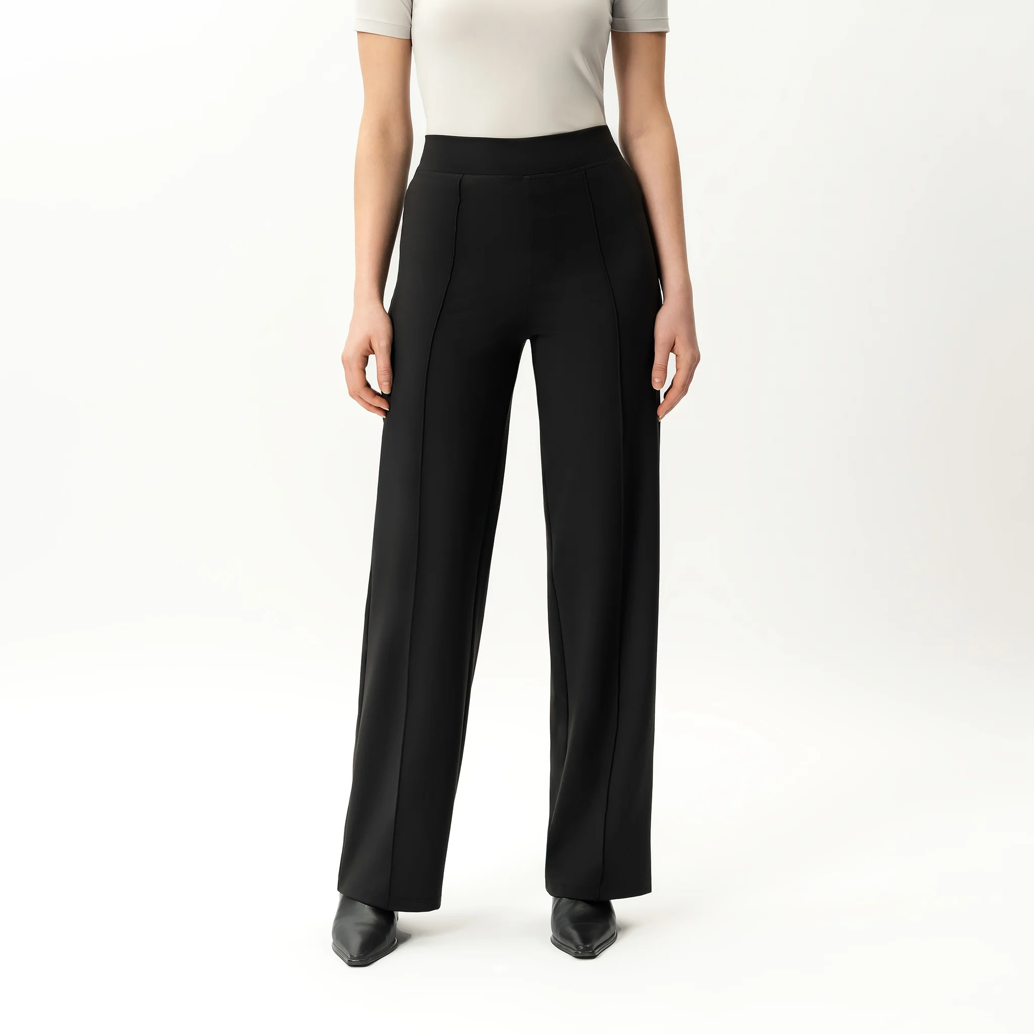 Asana Relaxed Front Crease Trouser