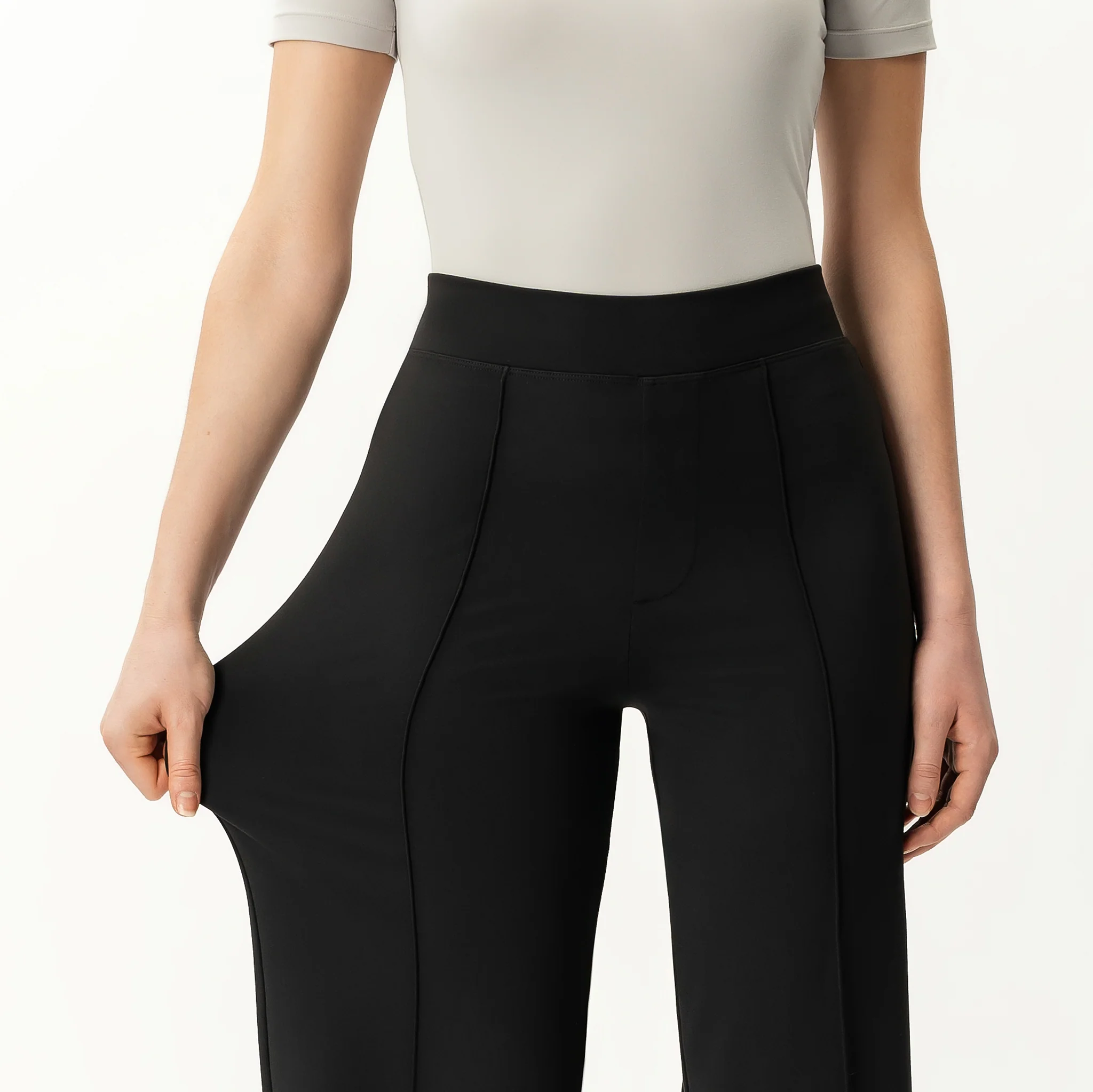 Asana Relaxed Front Crease Trouser - Image 5