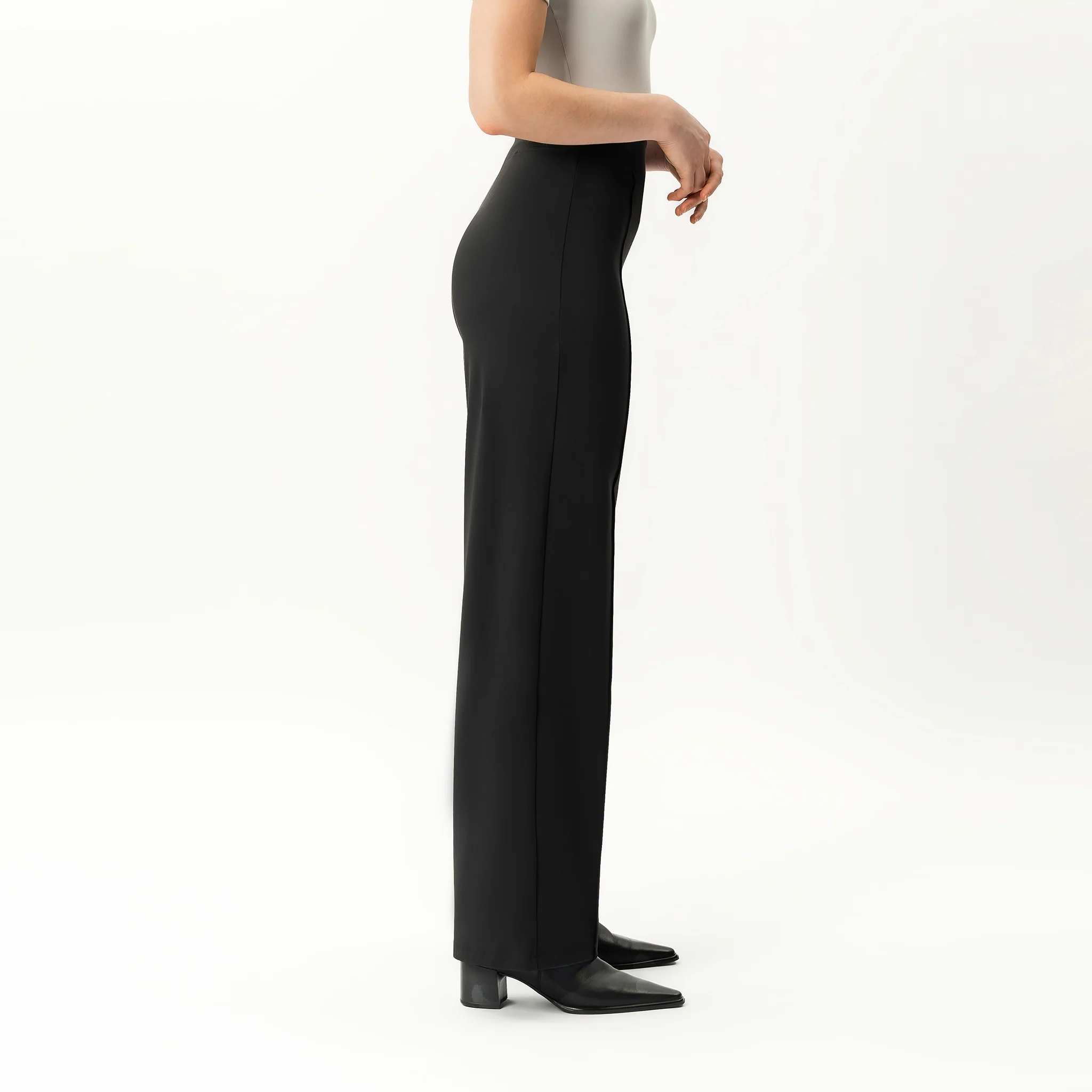 Asana Relaxed Front Crease Trouser - Image 6