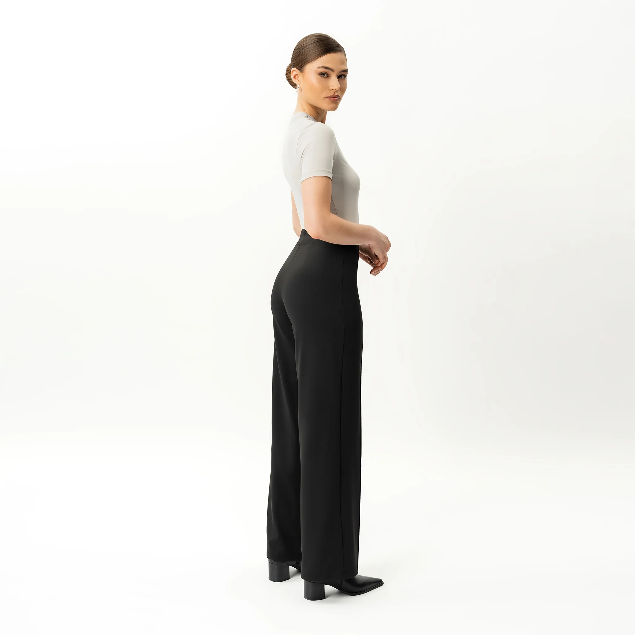 Asana Relaxed Front Crease Trouser - Image 8