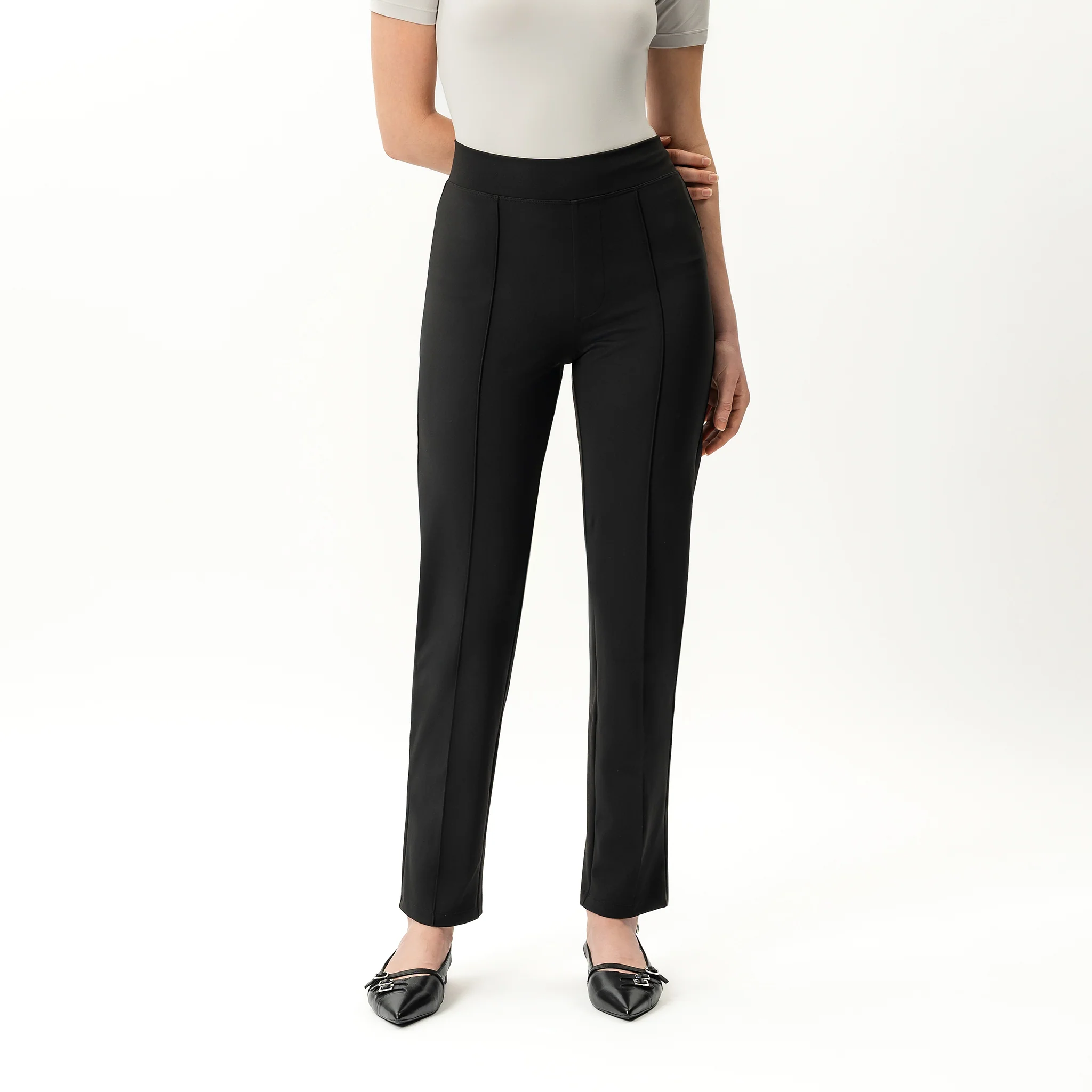 Asana Slim Front Crease Trouser