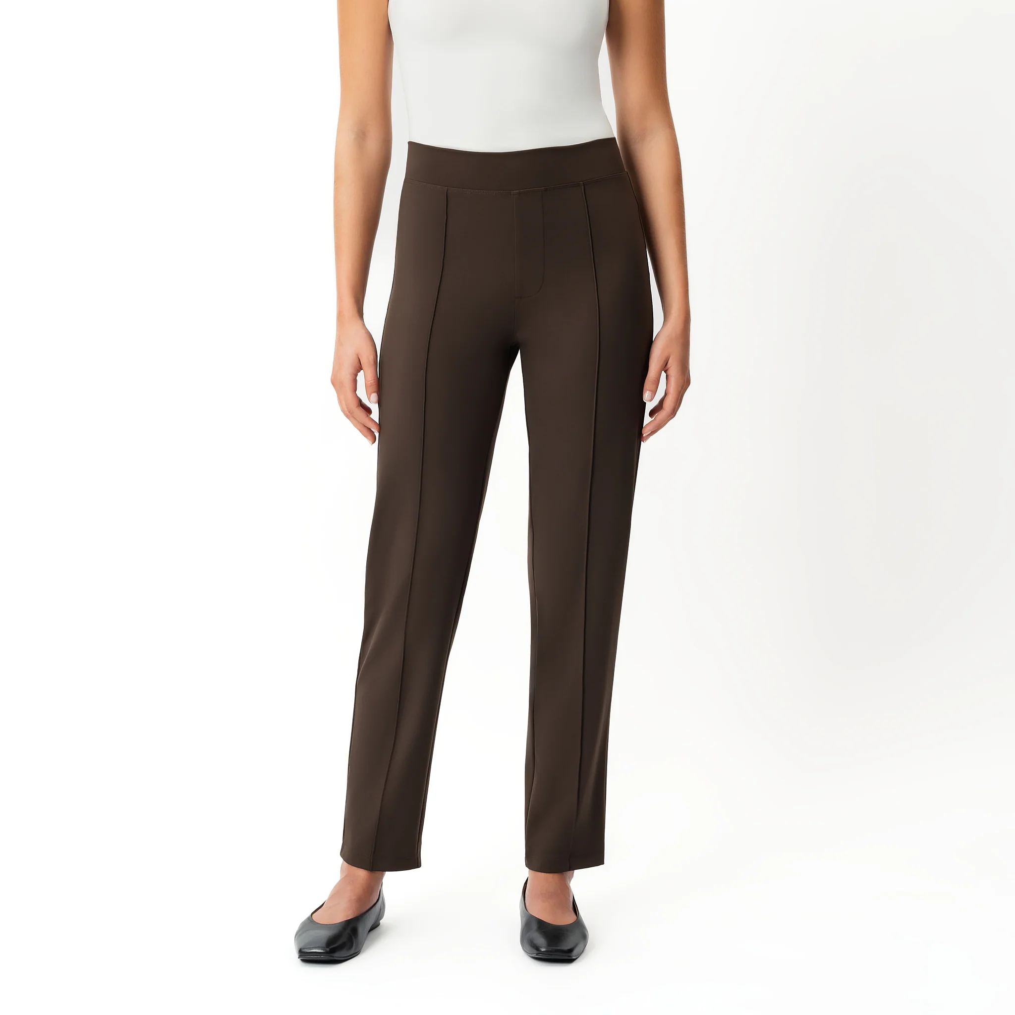 Asana Slim Front Crease Trouser