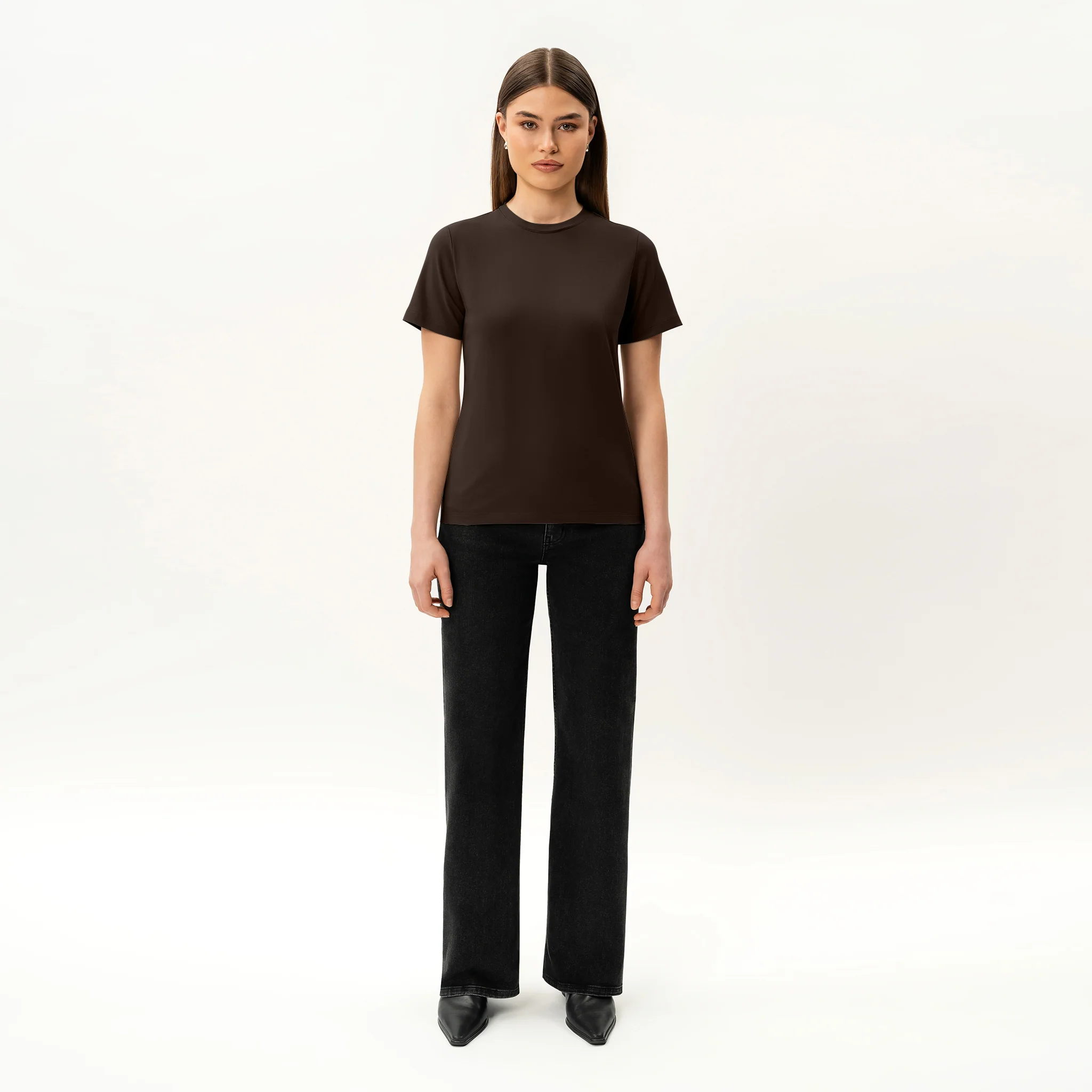 Fitted Pima T-shirt - Image 4