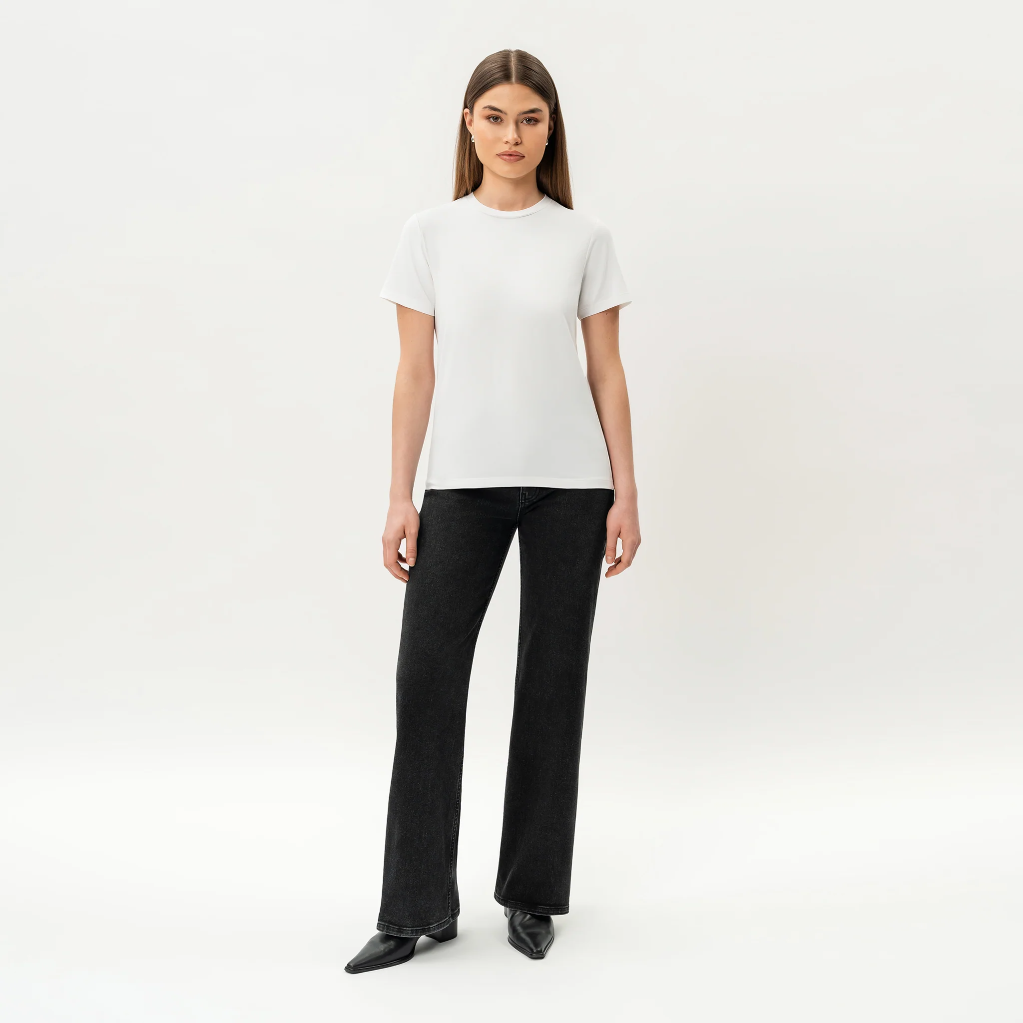Fitted Pima T-shirt - Image 4