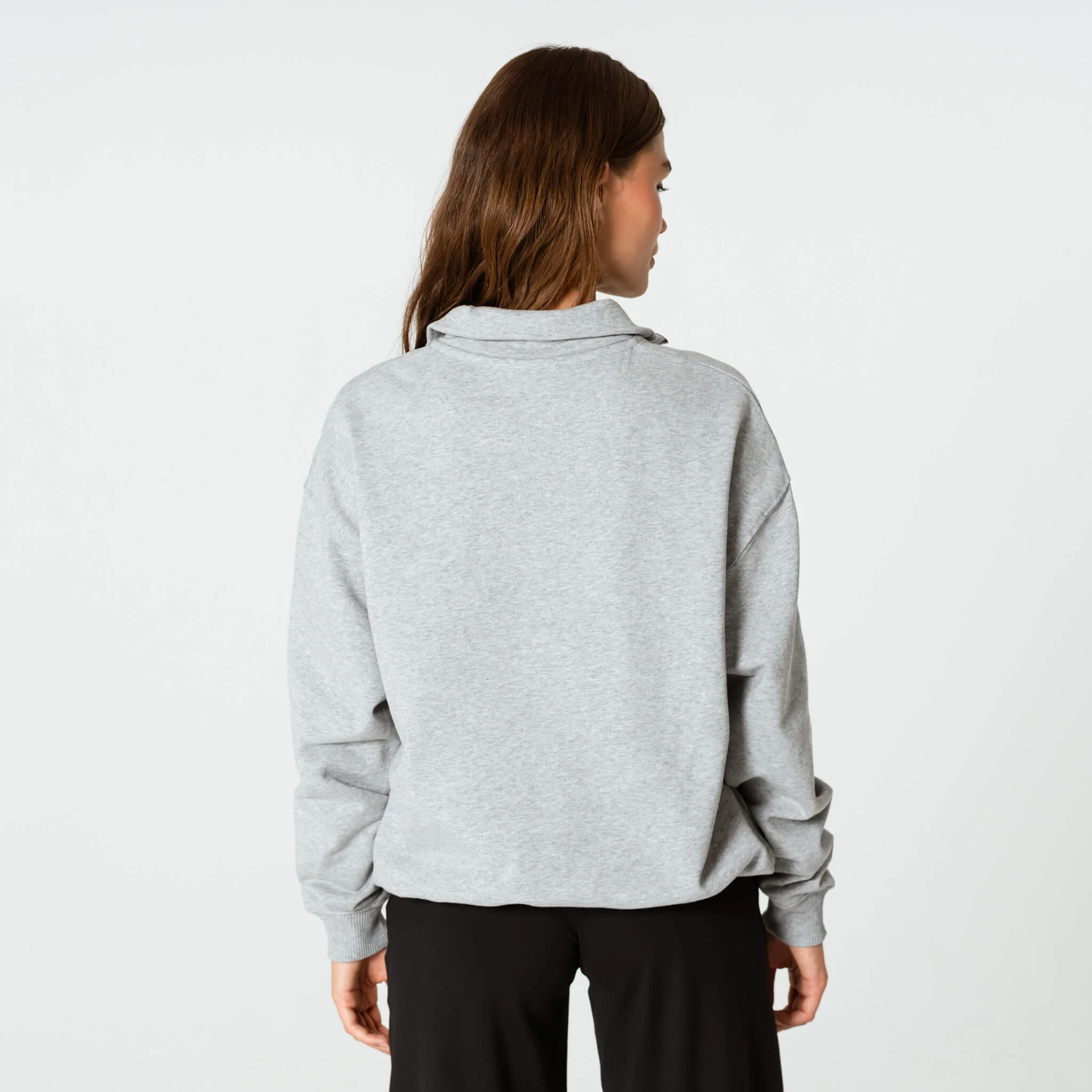 Quarter-Zip Relaxed Sweater - Image 2