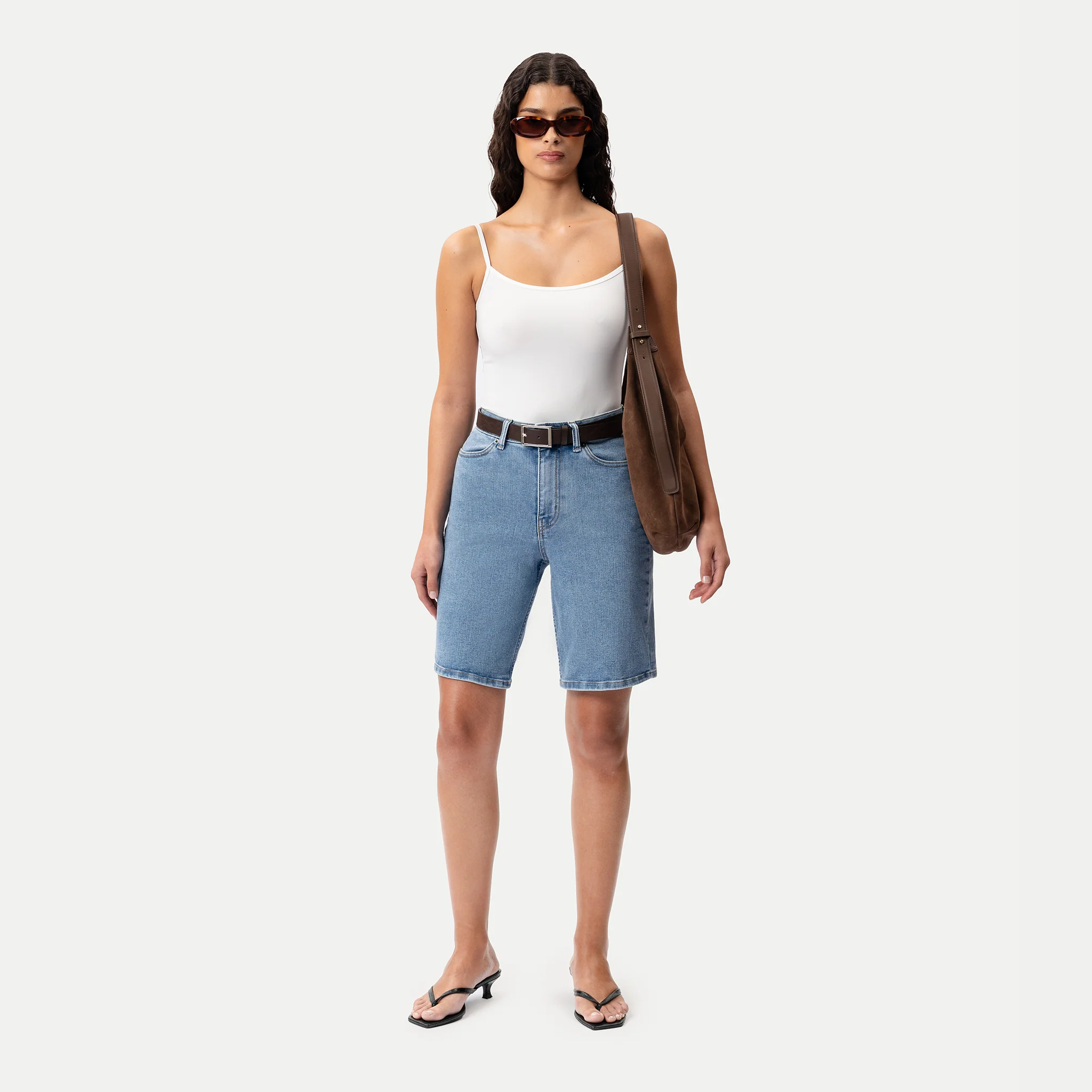 Stretchy ComfortDenim™ Shorts - Image 16