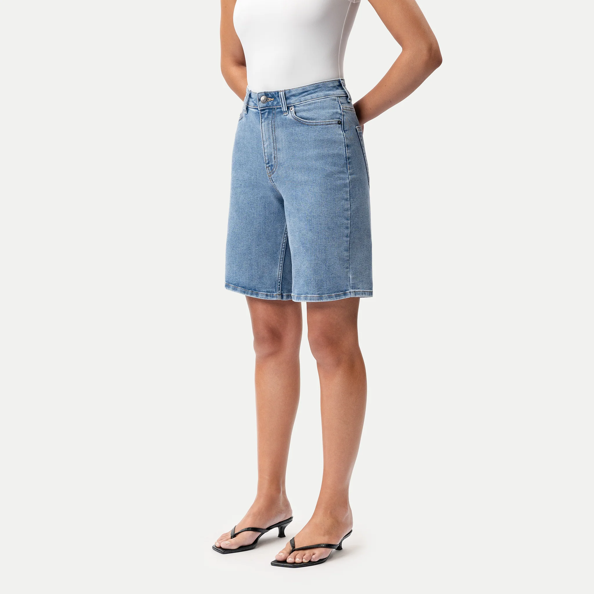 Stretchy ComfortDenim™ Shorts - Image 21