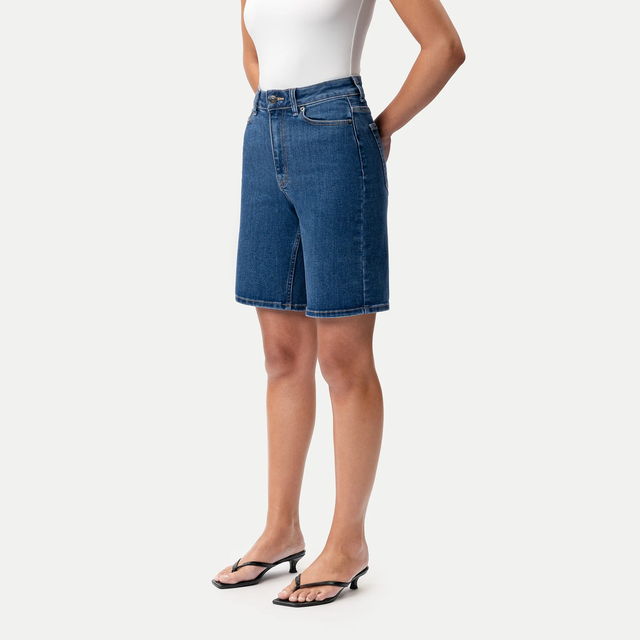 Stretchy ComfortDenim™ Shorts - Image 18