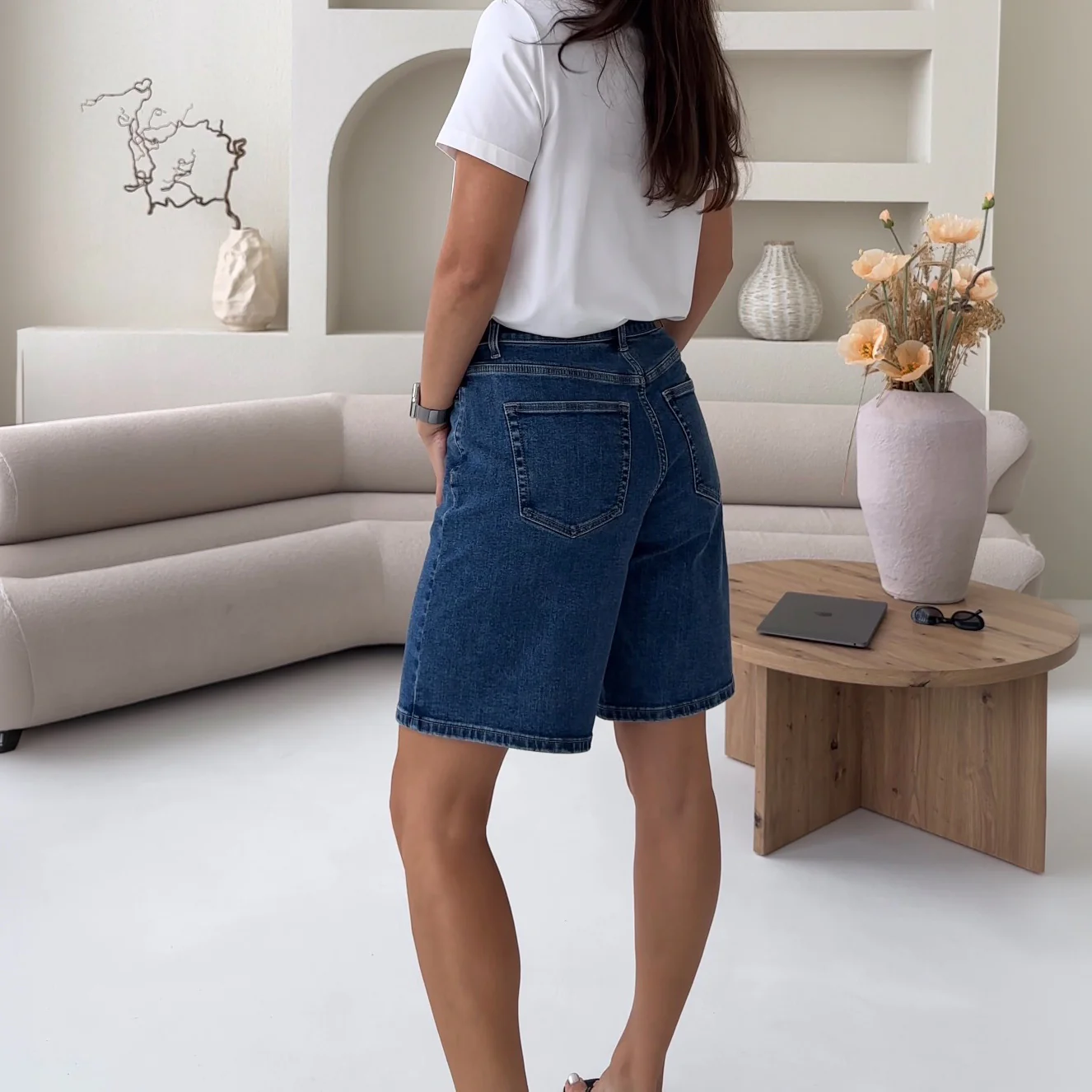Stretchy ComfortDenim™ Shorts - Image 19